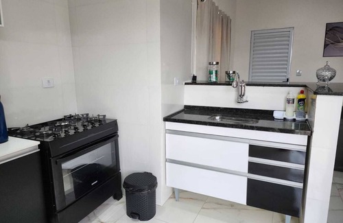 Pereque-Acu Apartment | New and Stylish. Perequê-Açu Beach 200 meters away.