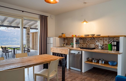 Tignale Apartment | Tranquil Apartment with Terrace Overlooking Lake Garda