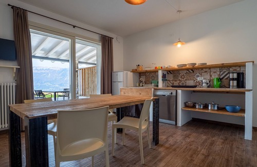 Tignale Apartment | Tranquil Apartment with Terrace Overlooking Lake Garda