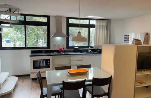 Centro Apartment | NEW APARTMENT in the center of Garopaba, with Private Terrace and Barbecue.