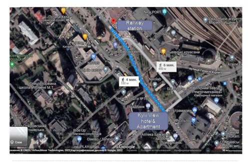 Solomjanskyj Apartment | Convenient 4-Star Apartment Near Railway Station 1A