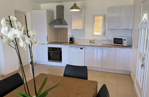 Saint-Florent Apartment | Scenic Apartment with Ocean View in Saint Florent Bay