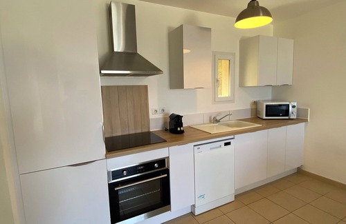 Saint-Florent Apartment | Scenic Apartment with Ocean View in Saint Florent Bay