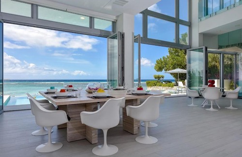 Savaneta Villa | New Aruba Beachfront Estate with Pool and Ocean Views