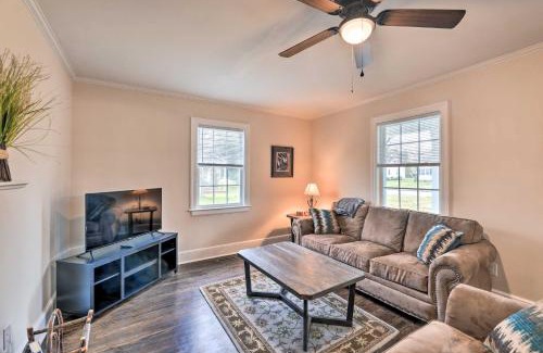 New Bern House | Relaxing New Bern Retreat with Fire Pit Near Downtown
