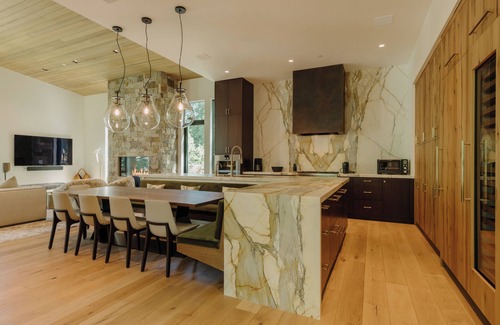 Highland Meadows House | New Build Modern Home by InvitedHome | Hot Tub, Luxe Interiors