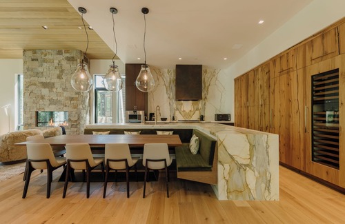 Highland Meadows House | New Build Modern Home by InvitedHome | Hot Tub, Luxe Interiors