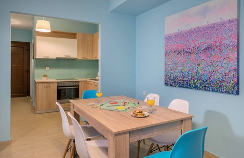 Mirthios Apartment | Modern 80sqm Apartment with Panoramic Seaview & Terrace