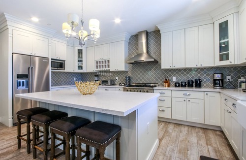 Hermosa Village House | Newly Built Retreat with Backyard & Balcony Near Disney