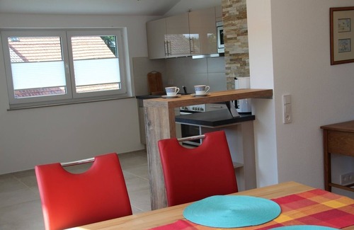 Uehlingen-Birkendorf Apartment | Newly Built 4-Star Comfort Apartment with Pool & Balcony