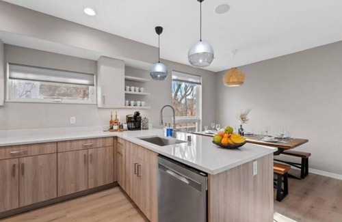 Lower East Side Apartment | Modern Retreat with Free Parking Near Fiserv Forum & Lakefront