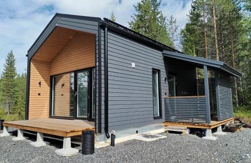 Syote Apartment | Modern Cabin Retreat in Iso-Syöte with Hot Tub & Fireplace