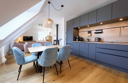 Langeoog Apartment | NEW Child-friendly apartment with balcony and playroom For rent from June 2025