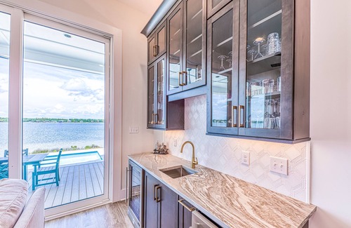 Gulf Shores House | Coastal Modern Retreat: 9BR Home with Pool Steps From Beach