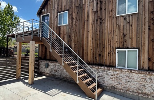Salt Lake County Apartment | New Cozy Bluffdale Stay -Sleeps 4-Quiet, Patio, Full Kitchen, Near Freeway