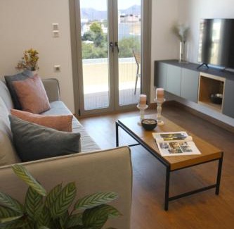 Kalathas Apartment | Stylish Retreat at Ryfete Luxury Living - Rated 9.3/10
