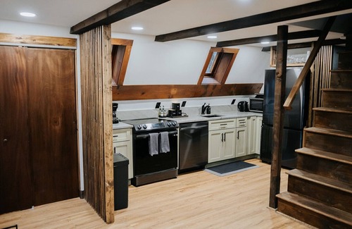 Tamworth Cabin | Discover a Cozy A-Frame Retreat in the Woods with Hot Tub