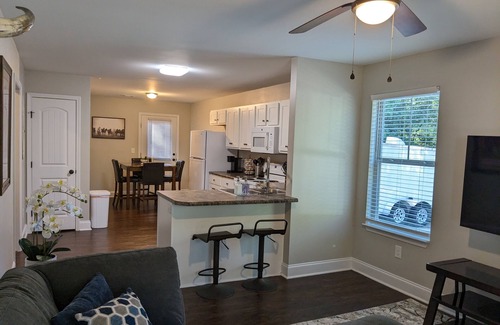 Perry Apartment | Pet-Friendly Retreat in Downtown Perry - 10/10 Guest Rated