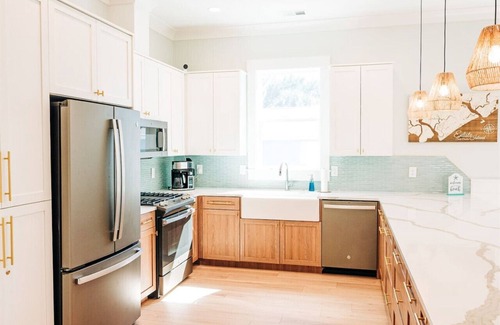Edisto Island House | New Edisto Home: Breathtaking Views from 4 Sundecks