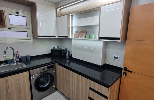 Monshat Nasr Apartment | New Furnished VIP 3BR Appt, near Genaina Mall, Nasr City, Cairo, in New Tower