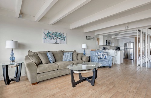 North Ocean City House | New for 2025! Five-bedroom Direct Oceanfront Townhouse With Lots Of Deck Space!