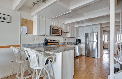 North Ocean City House | New for 2025! Five-bedroom Direct Oceanfront Townhouse With Lots Of Deck Space!
