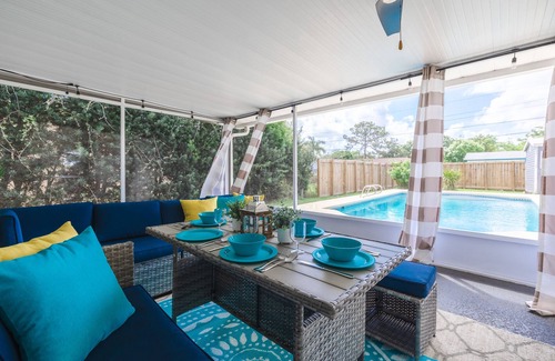 West Melbourne House | Family-Friendly Retreat with Pool, Beach, and Firepit