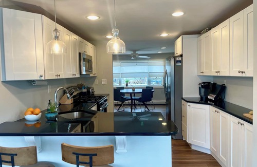 Beach Haven West House | NEW Lagoon-Front Escape with Decks, Kayaks & Fire Pit – Near LBI