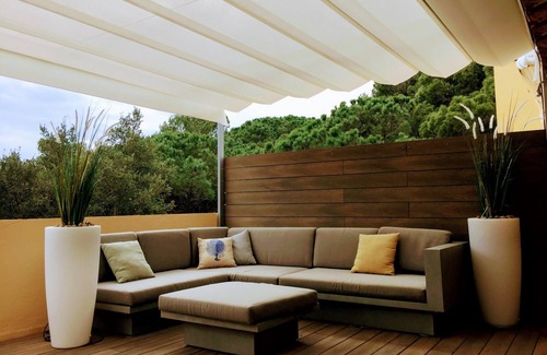 Calella de Palafrugell Condo | Spacious 2-Story Flat with Pool, Steps from the Beach