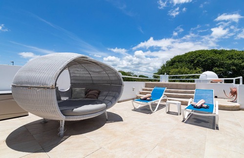 Playacar House | Indulge in Private Pools & Rooftop Deck Minutes from Beach