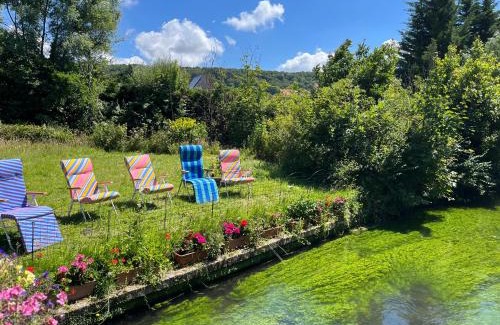 Martin-Eglise House | Idyllic Maison Normande by the River with Family Amenities