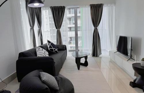 Salak South Apartment | NEW Minimalist Cozy 3R3B SgBesi - 6 pax