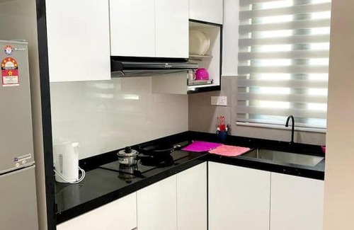 Central Seberang Perai Apartment | Modern 3-Room Suite for Families at Meritus Perai