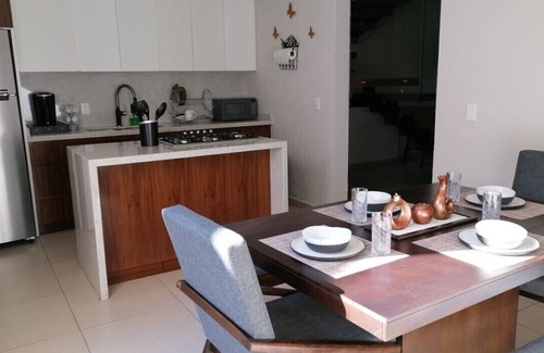 Zapotlanejo House | Modern Home with Pool & Spa, Steps from Center Plaza