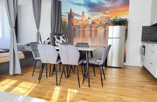 Nove Mesto Apartment | Modern Apartment with Balcony in Central Prague - Guest Rated 10/10