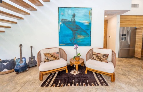 Playa Guiones House | Modern Villa 200 Meters from Beach with Private Pool & Spa