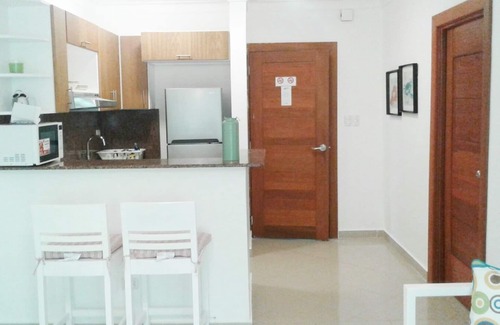 Boca Chica Apartment | OceanView Retreat: 1B/1B with Private Pool & Kitchen