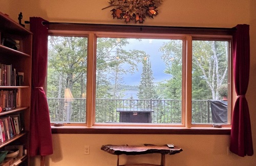 Hayward House | NEW! Ole Winter Haven in Chequamegan National Forest!