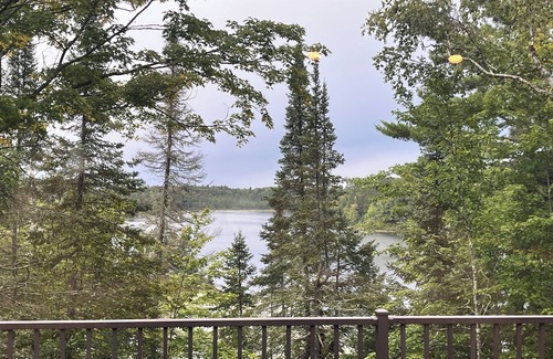 Hayward House | NEW! Ole Winter Haven in Chequamegan National Forest!