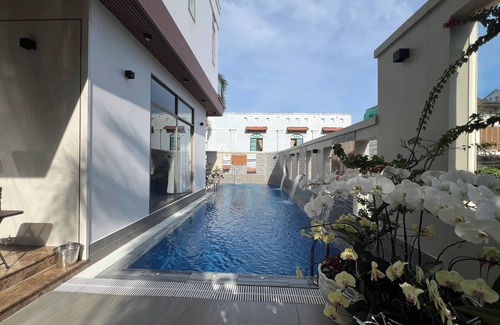 Vung Tau Villa | New pool villa at front beach for holiday and family event, cozzy and welcome !