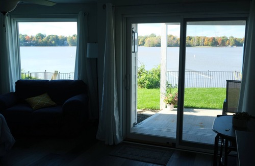 Cicero Apartment | New Waterfront Studio with Docking Potential & Lake Views