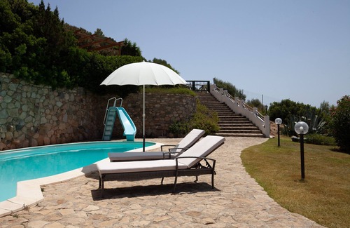 Villaggio delle Mimose Villa | Villa Evie: Scenic Sea Views, Pool & Quiet Escape Await