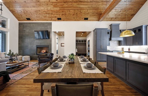 Broken Bow Cabin | New! Sauna, Arcade, Firepit & Spa - Sleeps 10