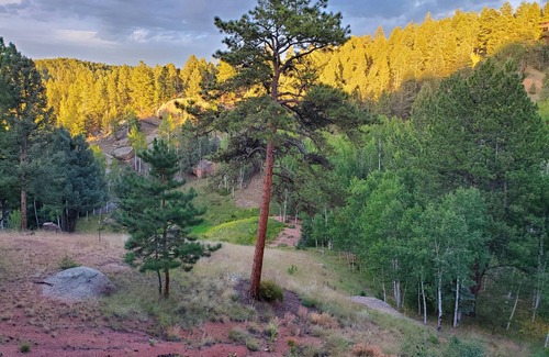 Florissant Apartment | Secluded Guest Suite with Hot Tub & Mountain Valley Views