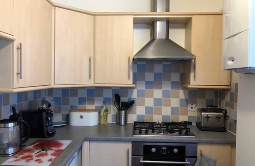 East Lothian Apartment | Modern 2BD Flat Steps from Dalkeith Town Centre