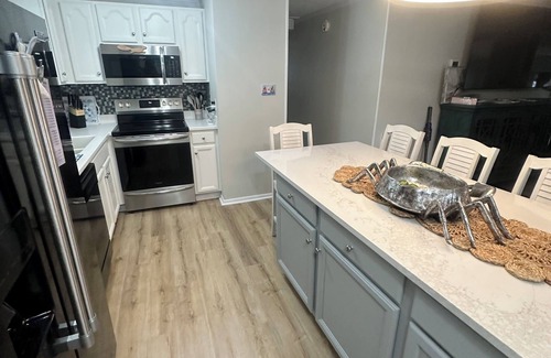 Tranquil Harbour House | Cozy Beach Bungalow with Private Pool & Golf Cart Experience