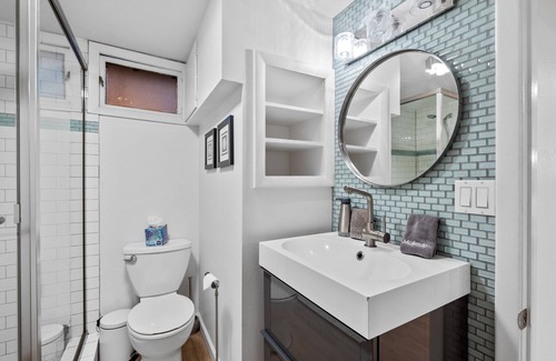 City Park West Apartment | Stylish Urban Nest in Uptown Denver with Hot Tub & Spa