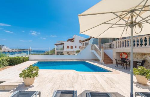 Cala Marcal Villa | Villa Cala Marsal: Oceanfront Oasis with Pool & Hot Tub