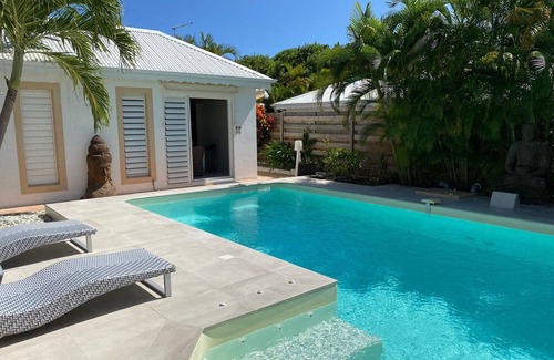 Saint-Francois Villa | Experience Villa Uhaïna: Zen Oasis with Ocean Views