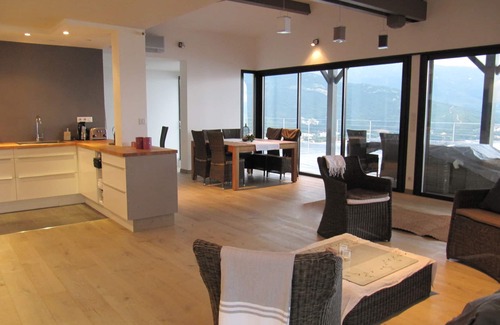 Coggia Villa | New Villa with Breathtaking Sea View and Pool Amenities